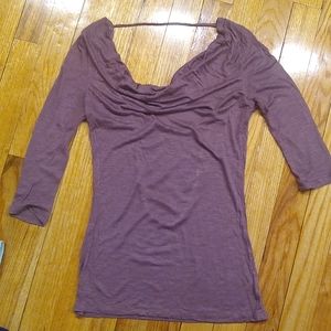 3/$15 lilac open back lace top Charlotte Russe